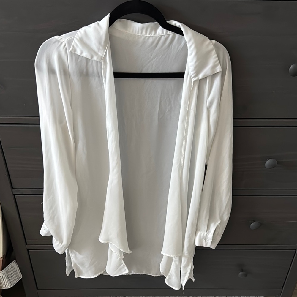 Elegant White Women's Top